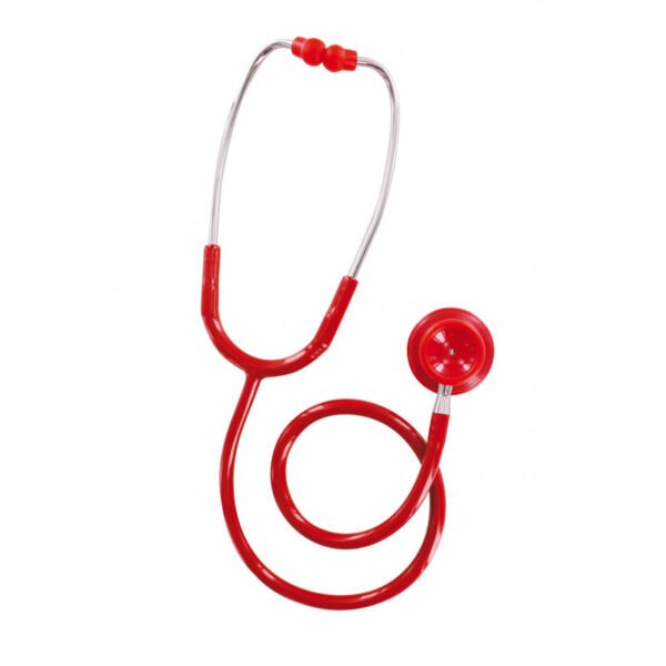 dual pulse stethoscope red