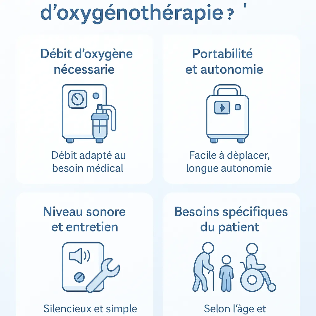 Choisir le meilleur appareil d’oxygénothérapie en 2025 2 Comment choisir le bon appareil d’oxygénothérapie